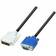 EXC DVI-A/VGA HD15M Single Link-2.0m 2m