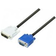 EXC DVI-A/VGA HD15M Single Link-2.0m 2m