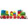 Melissa & Doug Jumbo Wooden Stacking Train Classic