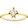 Thomas Sabo Charm Club Trutle Ring - Gold/Transparent