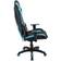 Hanover Commando Ergonomic High-Back Gaming Chair - Black/Electric Blue