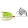 Booyah Bait Buzz Bait White Chartreuse