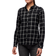 Black Diamond Women's Serenity Flannel Shirt - Black/Alloy/Plaid