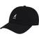 Kangol Washed Baseball Cap - Black