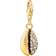 Thomas Sabo Charm Club Collectable Shell Charm Pendant - Gold/Transparent