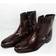 Florsheim Essex Moc Toe Zipper Boots - Black Cherry