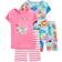 Carter's Flamingo Snug Fit Pajama Set 4-Piece - Multi (3M977310)