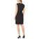 Anne Klein Twill Sheath Dress - Anne Black