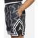 Nike Jordan Dri-FIT Air Printed Diamond Shorts - Black/Black/White