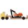 Melissa & Doug Classic Toy Trailer & Excavator