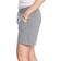 Hanes Women's Jersey Pocket Short - Light Steel