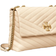 Tory Burch Kira Chevron Convertible Leather Shoulder Bag - New Cream