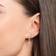 Thomas Sabo Charm Club Single Seahorse Ear Stud - Silver/Transparent