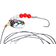 Imax Flounder Rig Pearl White Bead Fladfiske Rig