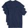 Hanes Kid's Beefy-T T-shirt 3-pack - Navy (O5380)