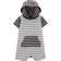 Carter's Striped Hooded Romper - Black/White (V_1N070710)