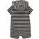 Carter's Striped Hooded Romper - Black/White (V_1N070710)