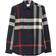 Burberry Check Stretch Cotton Poplin Shirt - Navy