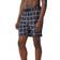 Burberry Check Drawcord Swim Shorts - Carbon Blue