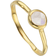 Monica Vinader Gold Siren Stacking Ring Moonstone