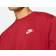 Nike Sportswear Club Fleece Crew Sweater - Pomegranate/White