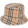 Burberry Heavy Check Bucket Hat - Archive Beige