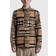 Burberry Check-Pattern Patchwork Wool Oversized Overshirt - Beige