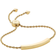 Monica Vinader Linear Chain Bracelet, Gold Vermeil on Silver