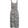 Vero Moda Sleeveless Floral Print Dress - White