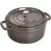 Staub Cocotte Con Vaporera 26 cm Redonda Fundido - Black 5.25 L 26 cm