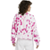 Nike Sportswear Oversized Fleece Tie-Dye Crew Sweatshirt Women's - Active Pink/Siren Red/Black