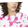 Nike Sportswear Oversized Fleece Tie-Dye Crew Sweatshirt - Pink