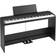 Korg B2SP 88-Key Digital Home Piano with Stand and Three-Pedal System, Black