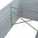 vidaXL Garden Planter Galvanized Steel 240x80x45 cm 80x240x45cm