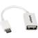 StarTech USB A-USB Micro-B OTG 2.0 0.4ft