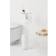 Brabantia MindSet Toiletbutler Wit 13 x 11 x 75 cm