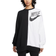 Nike Sudadera Sportswear Mujer Black/White Female