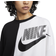 Nike Sudadera Sportswear Mujer Black/White Female