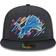 New Era Detroit Lions 2021 NFL Crucial Catch 59Fifty Fitted Hat - Charcoal