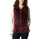 Columbia Women's Fire Side Sherpa Vest - Malbec Stripe