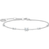 Thomas Sabo Charm Club Delicate Bracelet - Silver/Transparent