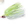 Booyah Bait Tandem Blade White/Chartreuse