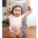 Burt's Bees Baby Bee Essentials Organic Short Sleeve Baby Bodysuits 5pcs - Blossom (LY11172-BLM)