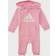 Adidas Baby Hooded Coverall - Pink