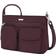 Travelon Anti-Theft Essentials Patch Pocket Crossbody - Dark Bordeaux