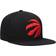 Mitchell & Ness Toronto Raptors Team Ground Snapback Hat - Black