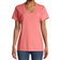 Hanes Women's ComfortWash V-Neck Tee - Coral Craze