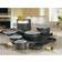 Cuisinart Contour Hard Anodized Cookware Set with lid 13 Parts