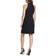 Vince Camuto Bow-Neck Halter Dress - Black