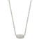 Kendra Scott Grayson Cubic Zirconia Adjustable Pendant Necklace in Rhodium Plate, 19